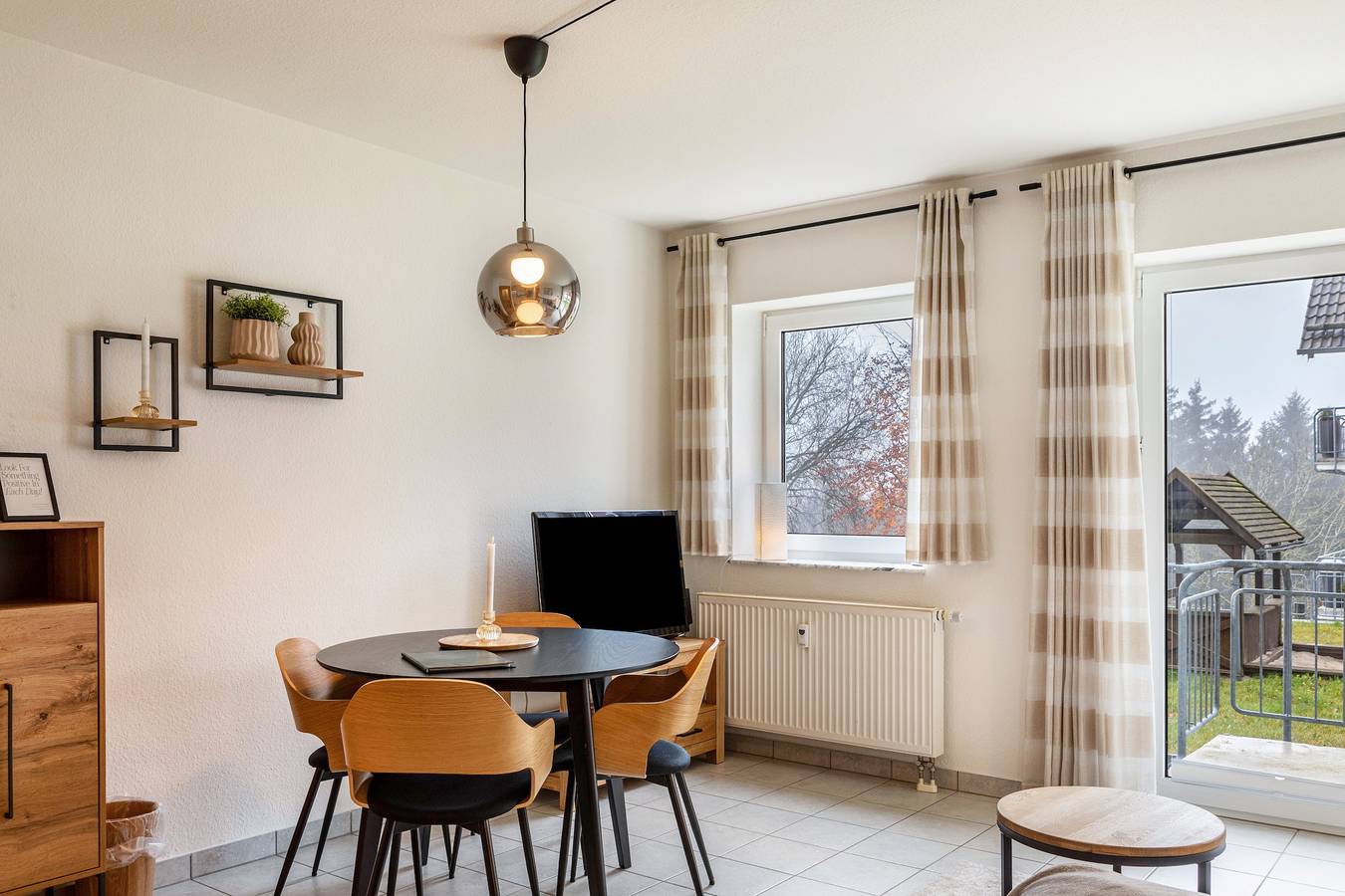 Appartement entier, Appartement 'Ferienwohnung Tannenblick 2-1' avec jardin partagé, balcon et Wi-Fi in Oberhof, Rennsteig