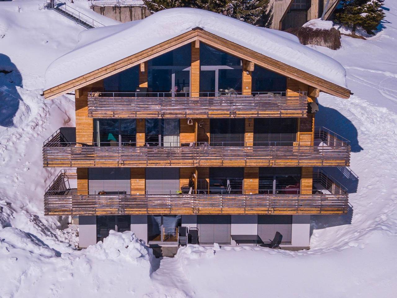 Ganze Wohnung, Apartmenthaus Riederhoru A Eg in Riederalp, Aletsch Arena