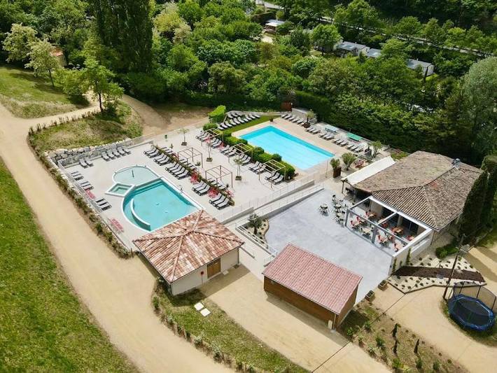 Camping voor 4 personen, met kinderzwembad in Privas