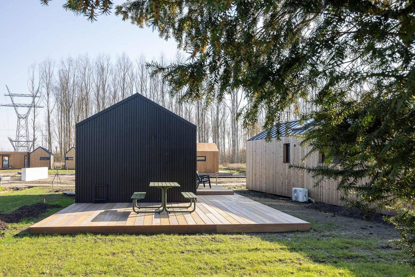Blockhütte für 2 Personen mit Garten in Oud Ade, Südholland