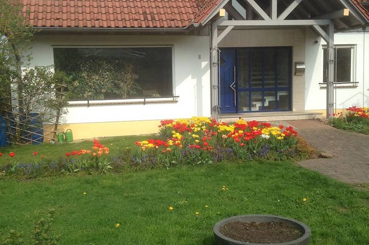 Ferienwohnung für 5 Personen, mit Balkon und Garten