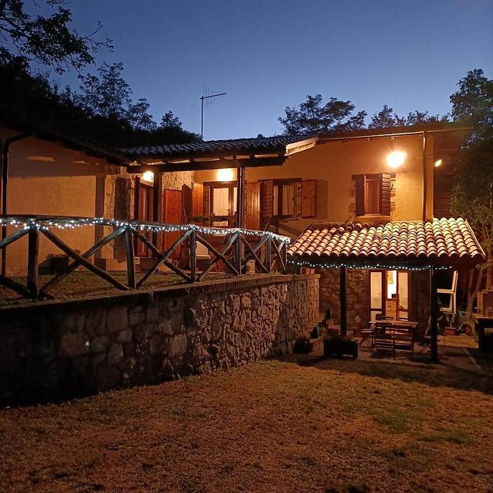Casa vacanza per 10 persone, con Balcone e Terrazza nonché Giardino e Panorama in Gran Sasso