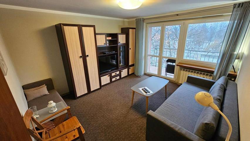 Apartament wakacyjny dla 6 osób, z balkon i widok w Ruda Śląska