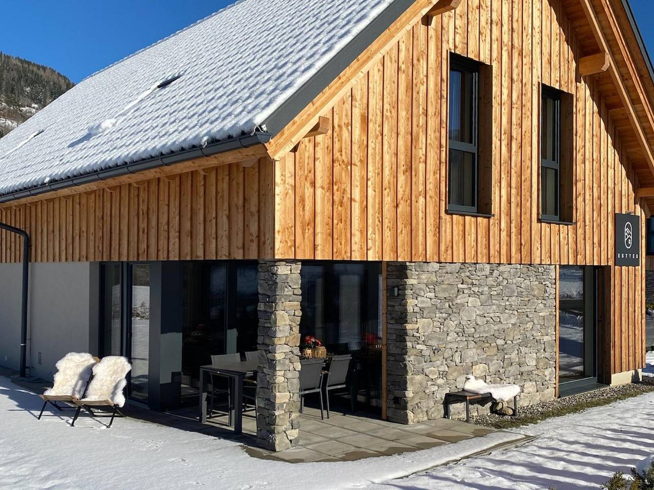 Geräumiges Chalet mit Blick auf die Skipiste in St. Georgen ob Murau, Sankt Georgen am Kreischberg
