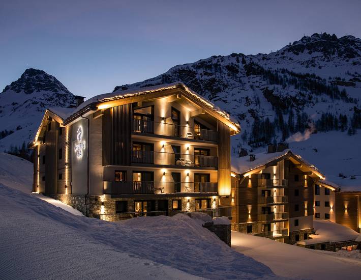 Chalet pour 4 personnes, avec balcon et sauna à Val-d'Isère