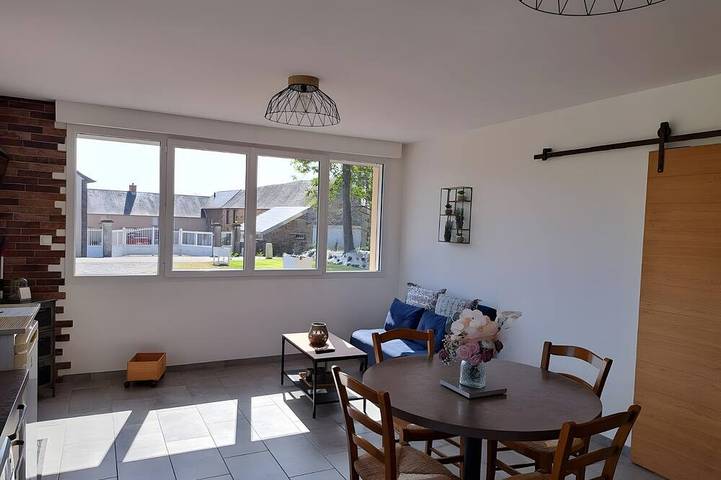 Location de vacances pour 2 personnes, avec terrasse à Lison