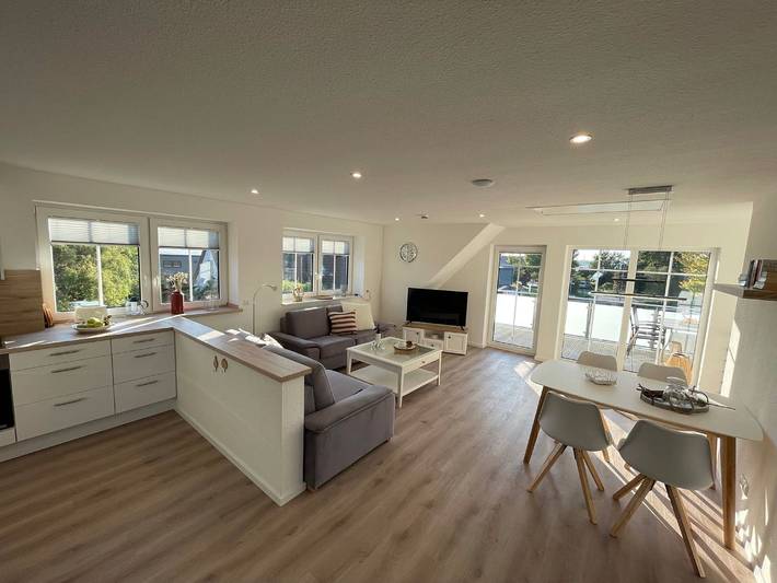 Ferienwohnung für 6 Personen, mit Balkon und Sauna in Wackerballig - 2
