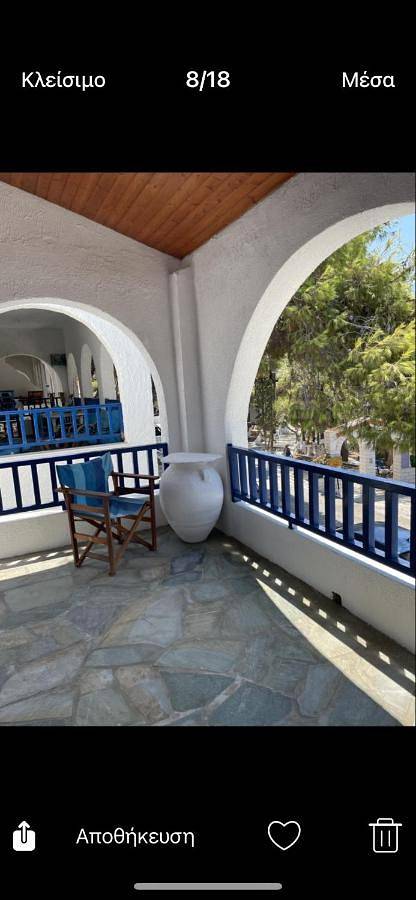 Location de vacances pour 5 personnes, avec terrasse ainsi que vue et jardin dans Κανάλα - 2