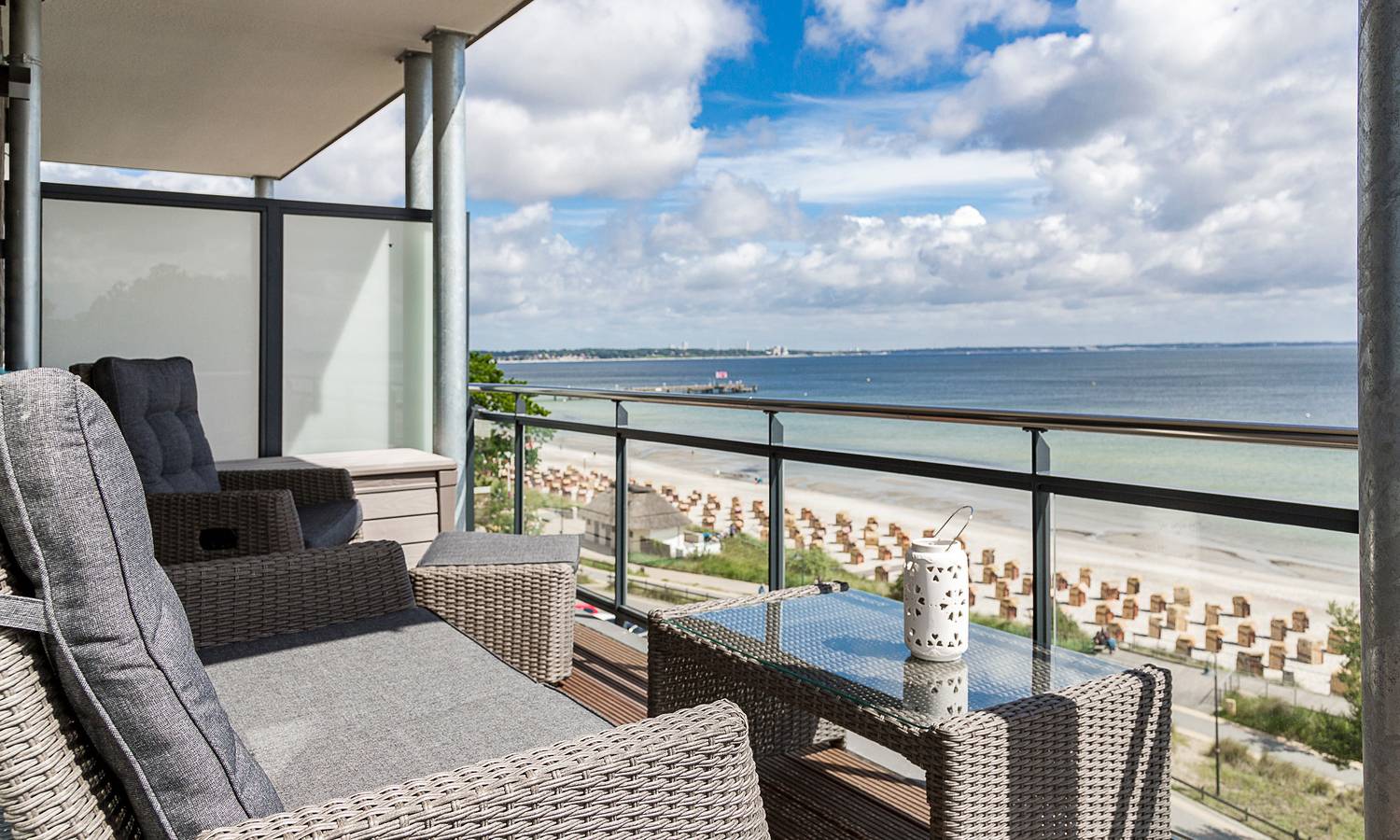 Apartamento vacacional entero, Panorama 180 Grad in Scharbeutz, Distrito de Holstein Oriental