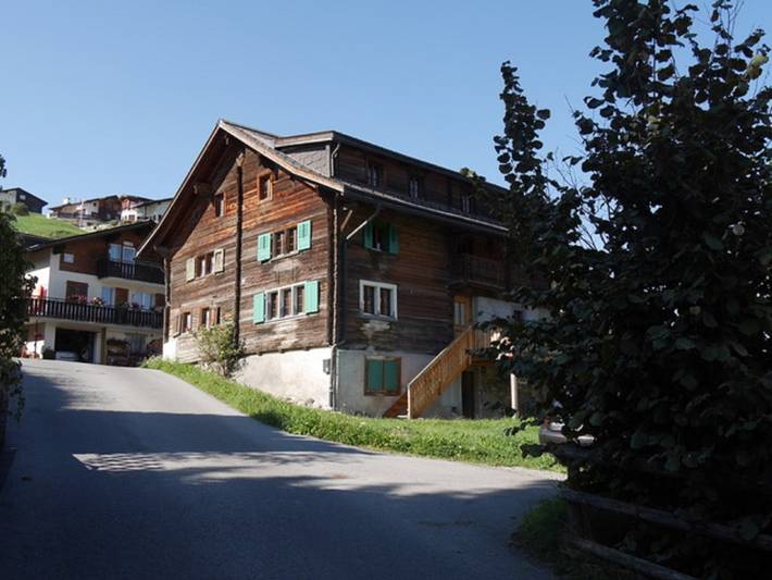 Ferienhaus für 4 Personen, mit Balkon und Terrasse sowie Garten in Vignogn