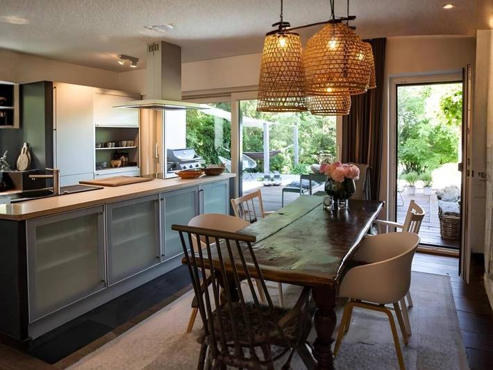 Ferienhaus für 10 Personen, mit Ausblick und Sauna sowie Garten - 1