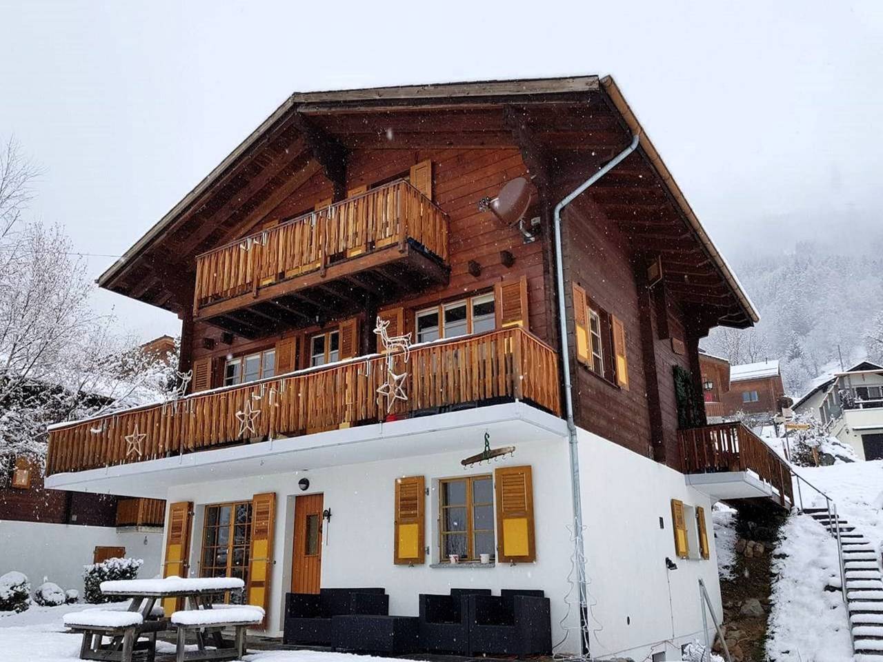 Chalet Verrel near Aletsch Ski Gondolas in Fiesch, Aletsch Arena