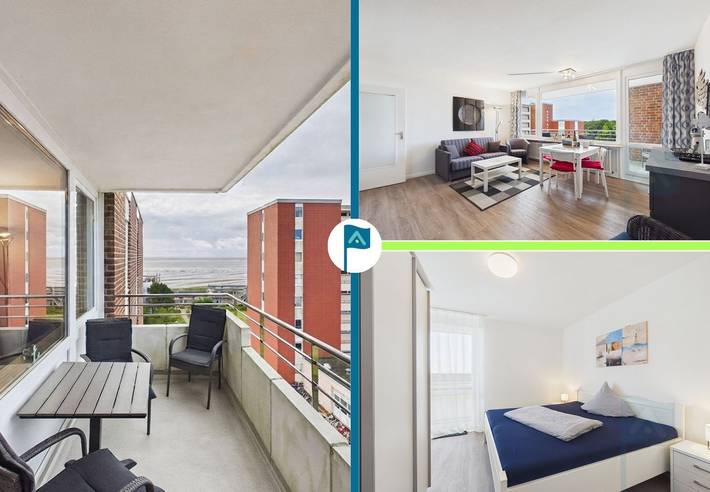 Ferienwohnung für 4 Personen, mit Balkon und Sauna in Wyk auf Föhr, Föhr