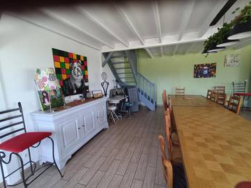 Gîte pour 14 personnes, avec terrasse et vue, animaux acceptés à Mazé (Maine-et-Loire)