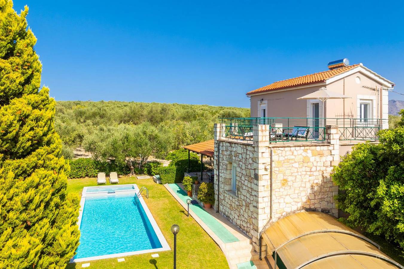 Villa für 6 Personen mit Balkon in Chania und Umgebung