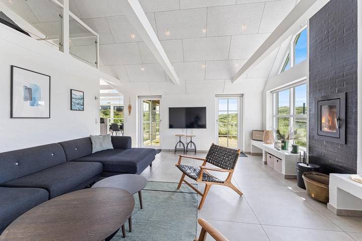New holiday home with sauna in exclusive seafront location in Søndervig, Holmsland Klit