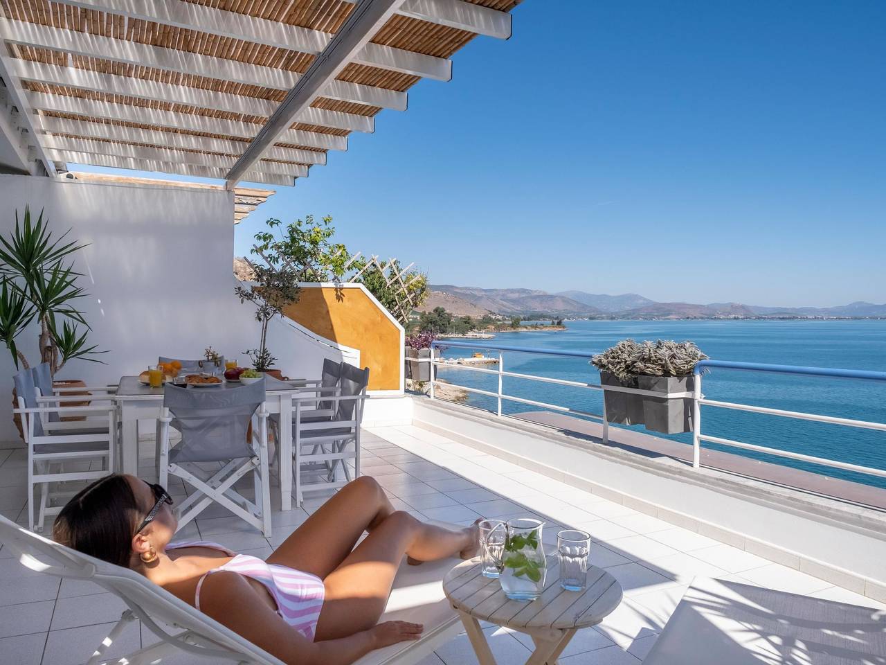 Ganze Wohnung, Ferienapartment für bis zu fünf Personen in Xiropigado, Kynouria