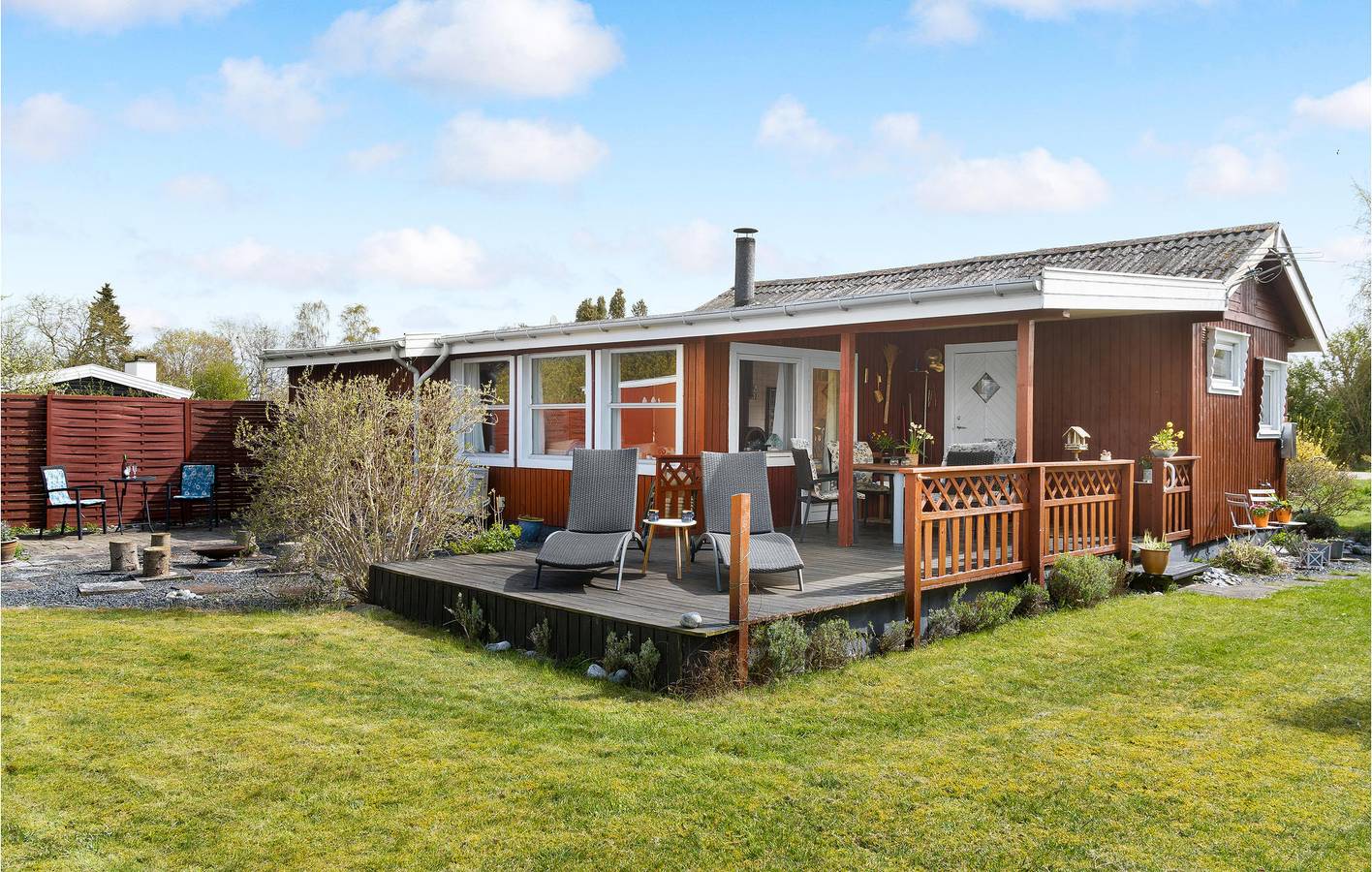 Vakantiehuis voor 5 personen met terras in Ulvshale, Vordingborg en omgeving