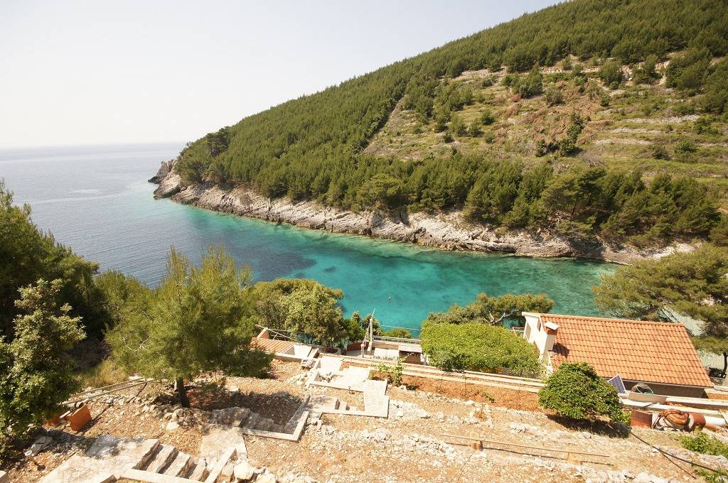 Robinsonhaus in Žrnovo mit Meerblick, Terrasse (3638-3) in Žrnovo, Korcula