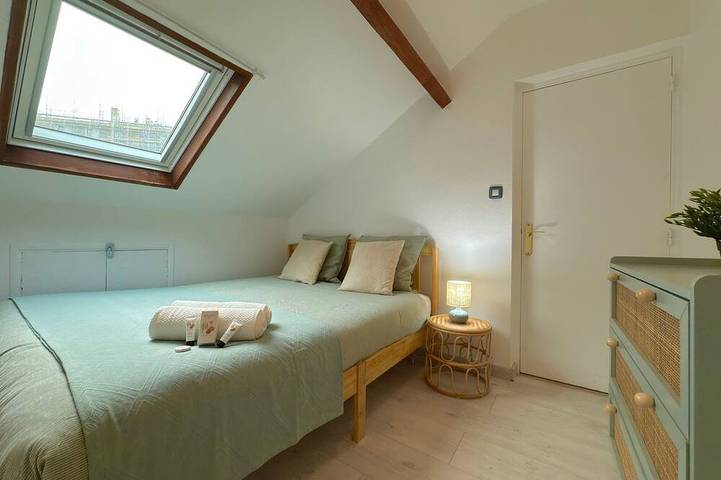 Apartamento entero, Le toit de Paris - Tres Habitaciones Piso, Capacidad 6 in Drancy, Sena-Saint Denis