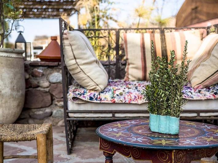 Maison d’hôte pour 2 personnes, avec sauna et piscine ainsi que jardin et vue à Ourika (roman) - 4