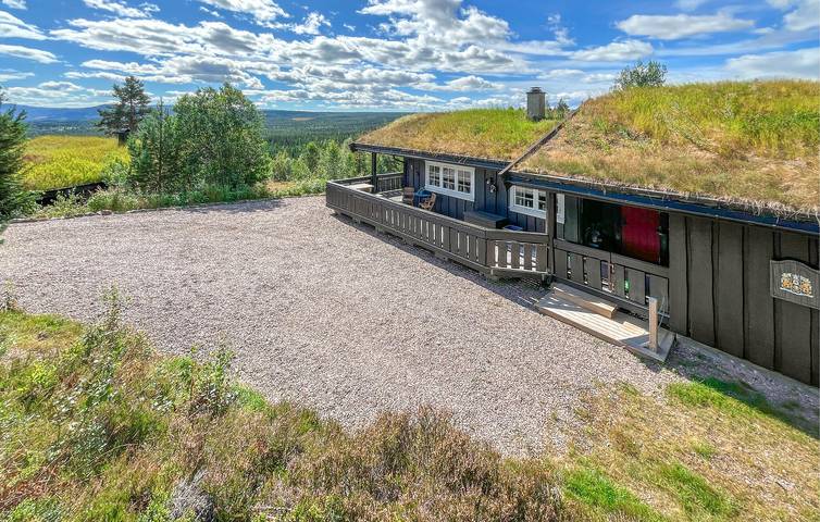 Feriehus for 8 personer med terrasse in Åmot 