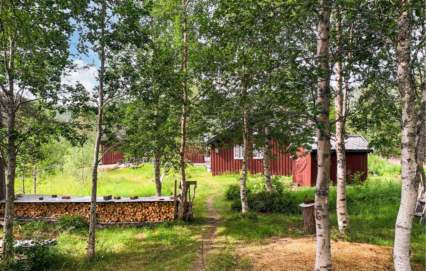 Ferienhaus für 7 Personen mit Terrasse in Namsskogan