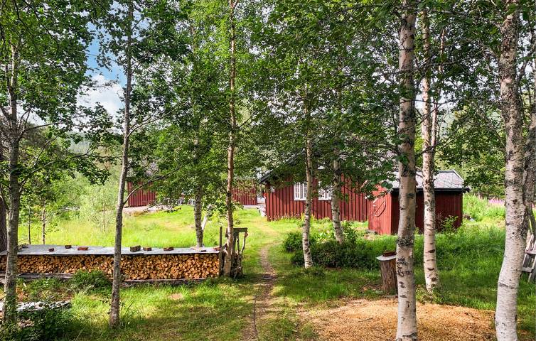 Ferienhaus für 7 Personen mit Garten in Namsskogan