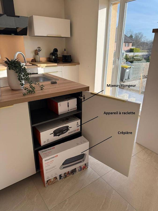 Appartement entier, Hébergement proche Europa-Park Au fil du Rhin in Marckolsheim, Région de Sélestat-Erstein
