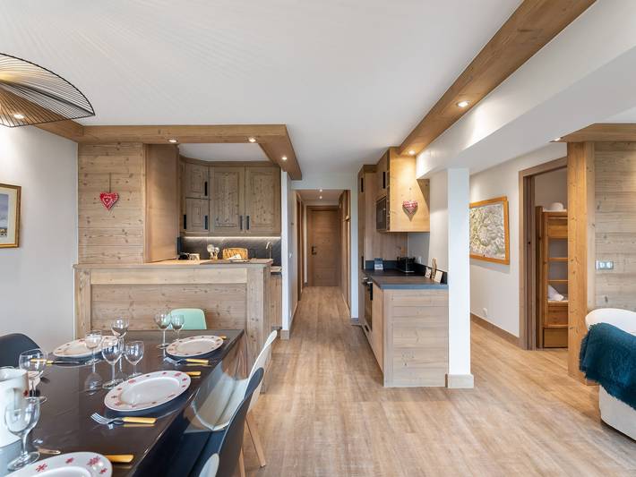 Ganze Wohnung, Méribel Apartment, 6 Pers, 67m², Parking, WIFI in Les Allues, Vanoise-Massiv