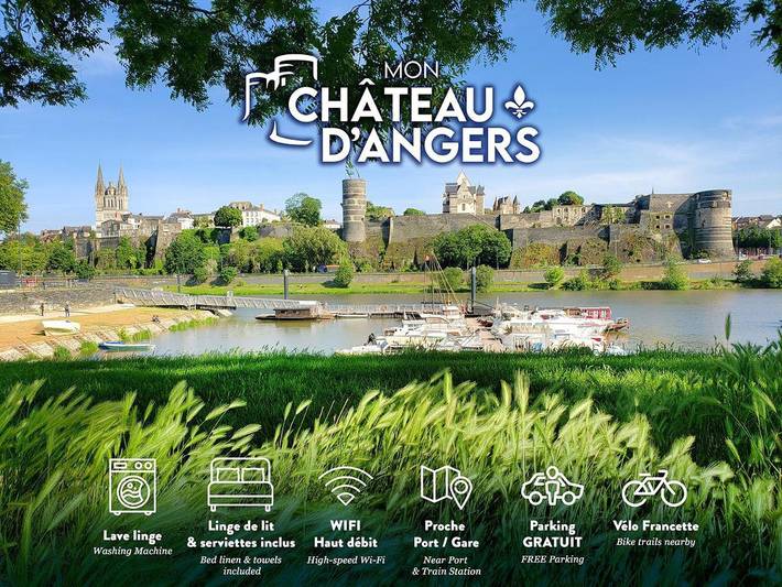 Appartement de vacances pour 5 personnes, avec jardin et vue