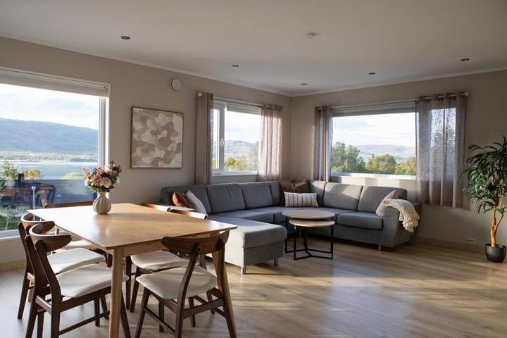 Villa für 6 Personen, mit Garten und Ausblick, mit Haustier in Tromsø - 2