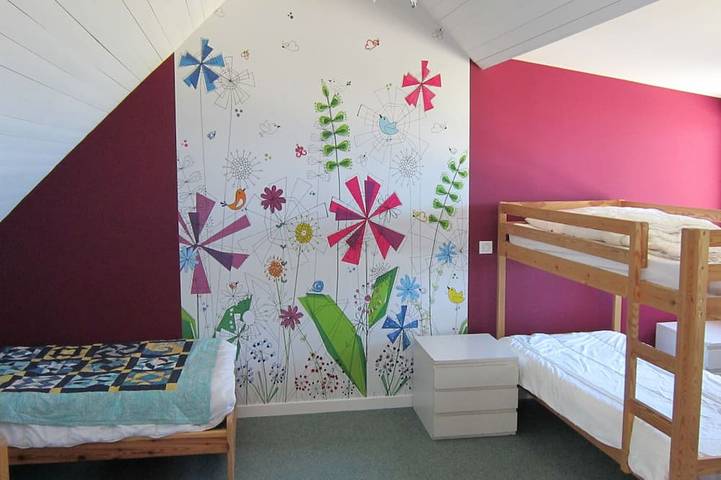 Location de vacances pour 12 personnes, avec terrasse et jardin dans Plage de Pont-Mahé - 3