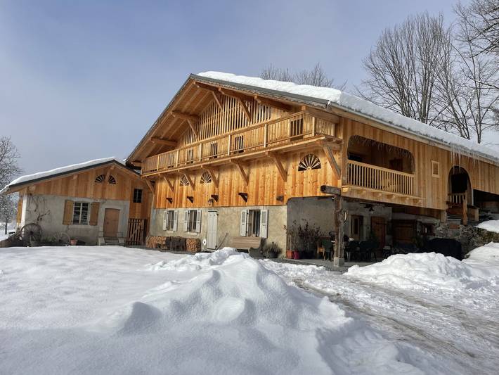 Chalet pour 14 personnes, avec jardin à Samoëns
