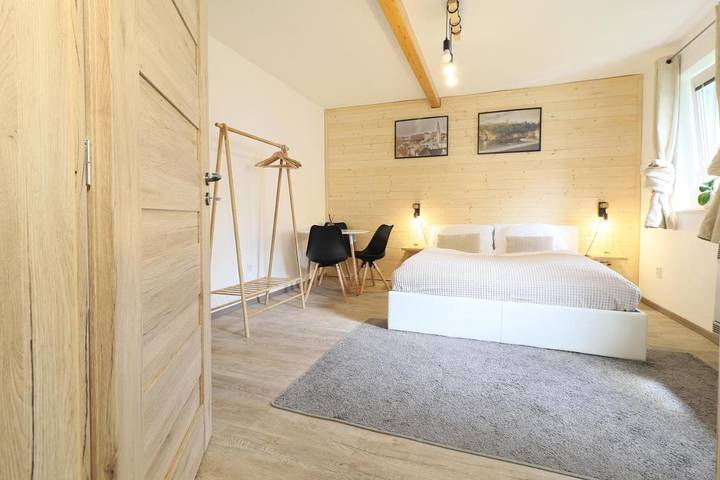 Appartement de vacances pour 2 personnes, avec vue et jardin, animaux acceptés