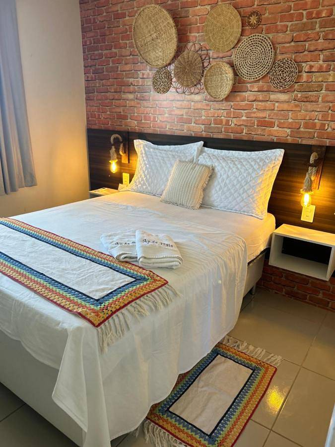 Casas e apartamentos de temporada para 6 pessoas, com vista e terraço em São José da Coroa Grande