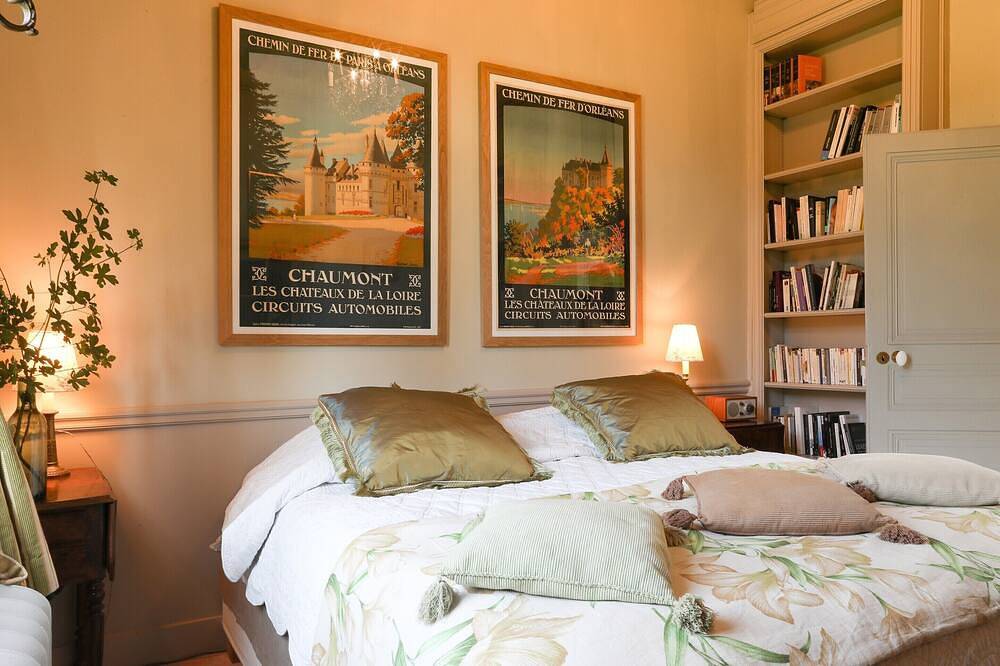 Ferienhaus-Familie-Ensuite-Parkblick in Saint-Paterne-Racan, Tours und Umgebung