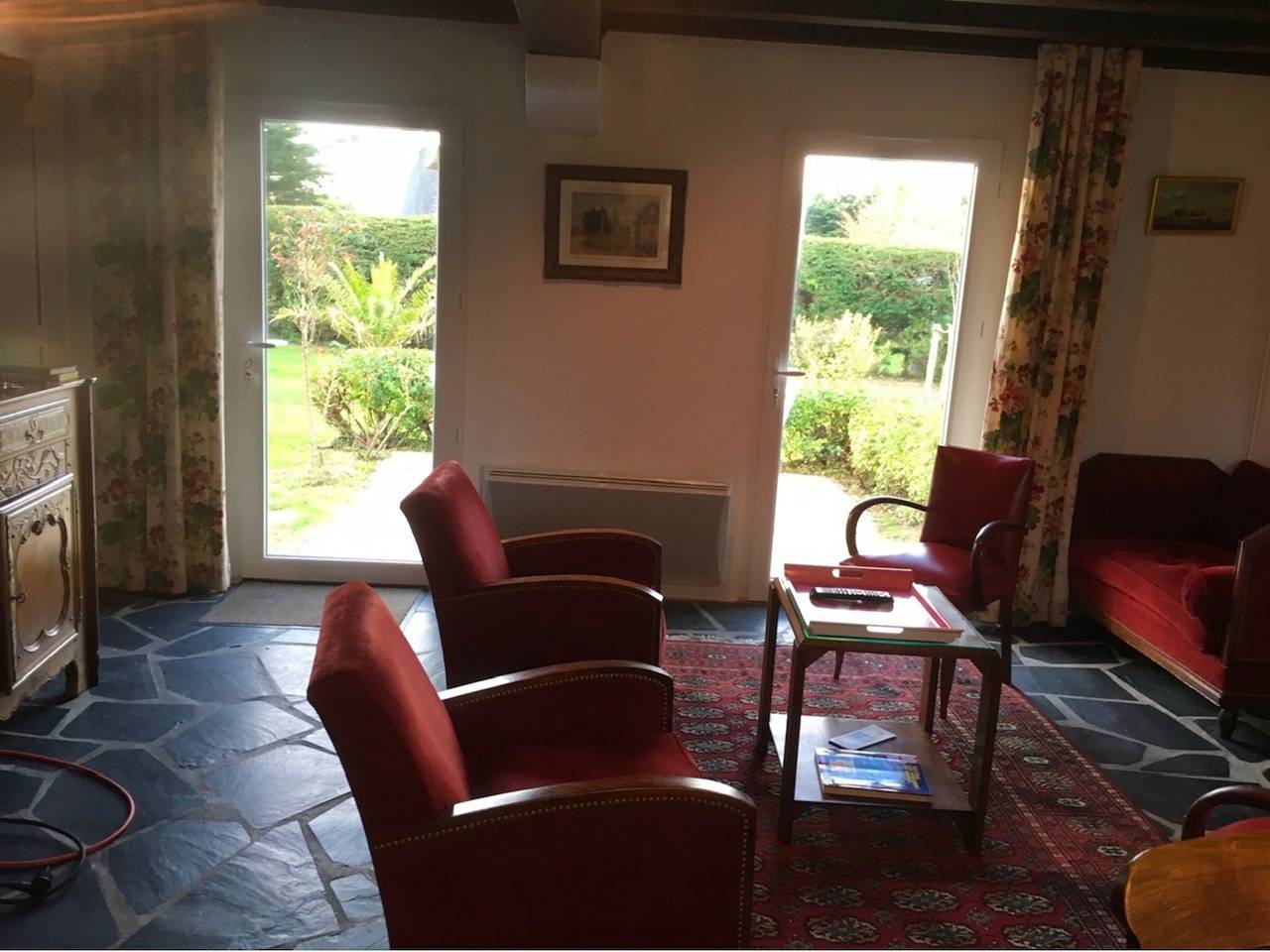 Authentisches bretonisches Haus in Sauzon mit Parkplatz in Sauzon, Côte des Mégalithes