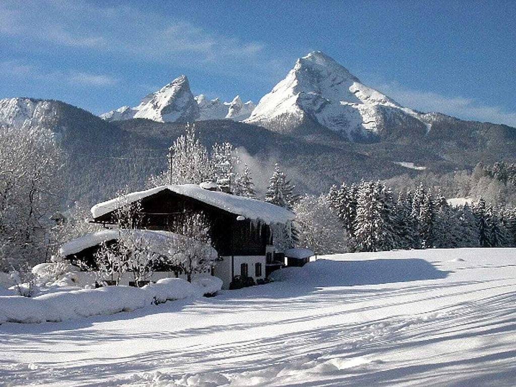 Im Haus Hochmoor in Bischofswiesen, Berchtesgadener Alpen