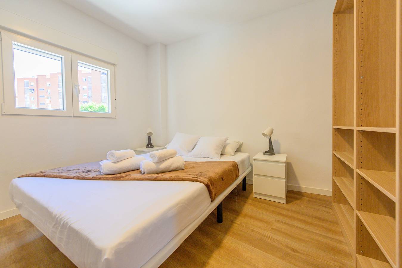 Apartamento vacacional entero, M (Sap35B) Acogedora habitación con cama doble in Alcorcón, Provincia de Madrid