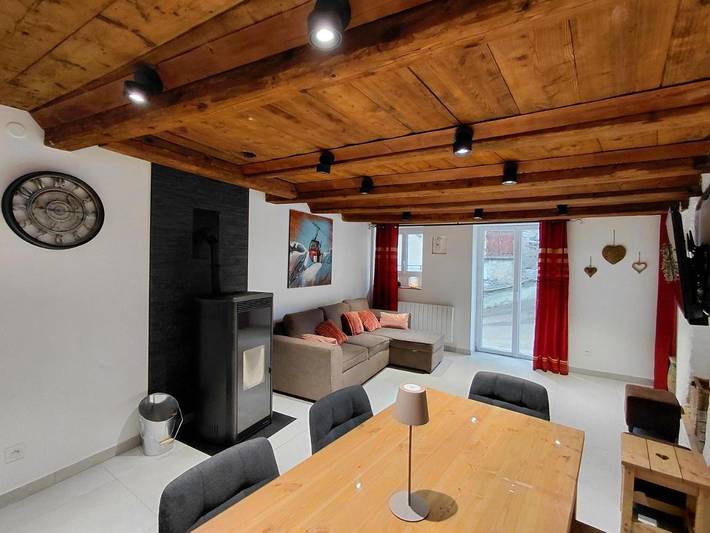 Location de vacances pour 9 personnes, avec Balcon à Mizoën