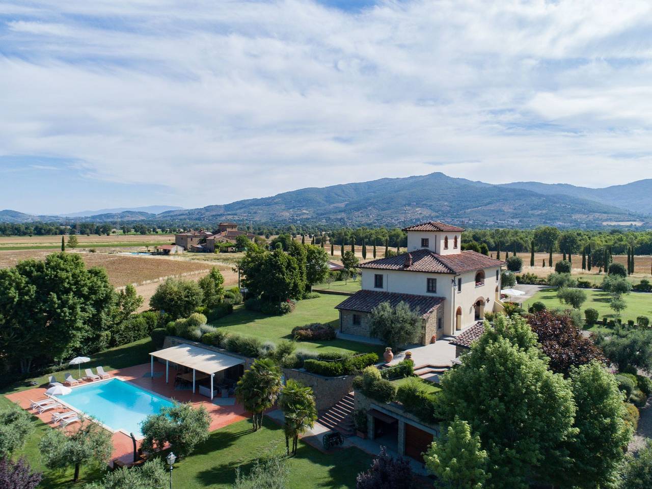 Geheel appartement, Villa La Leopoldina in Arezzo, Provincie Arezzo