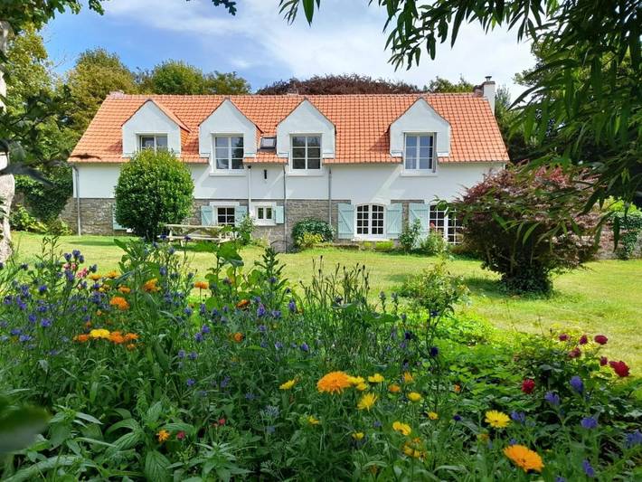 Ferienhaus für 5 Personen, mit Terrasse und Ausblick
