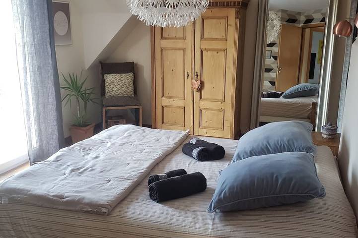 Location de vacances pour 10 personnes, avec jacuzzi ainsi que jardin et piscine, animaux acceptés à Breuschwickersheim - 2