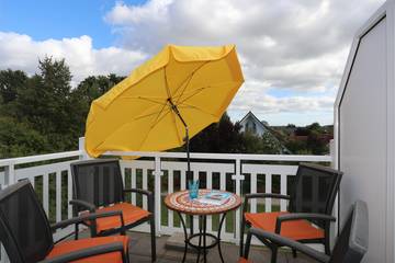 Ferienwohnung für 4 Personen, mit Balkon an der Ostsee