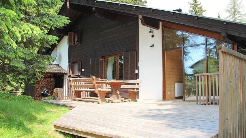 Chalet für 8 Personen, mit Sauna und Terrasse in Gerlitzen