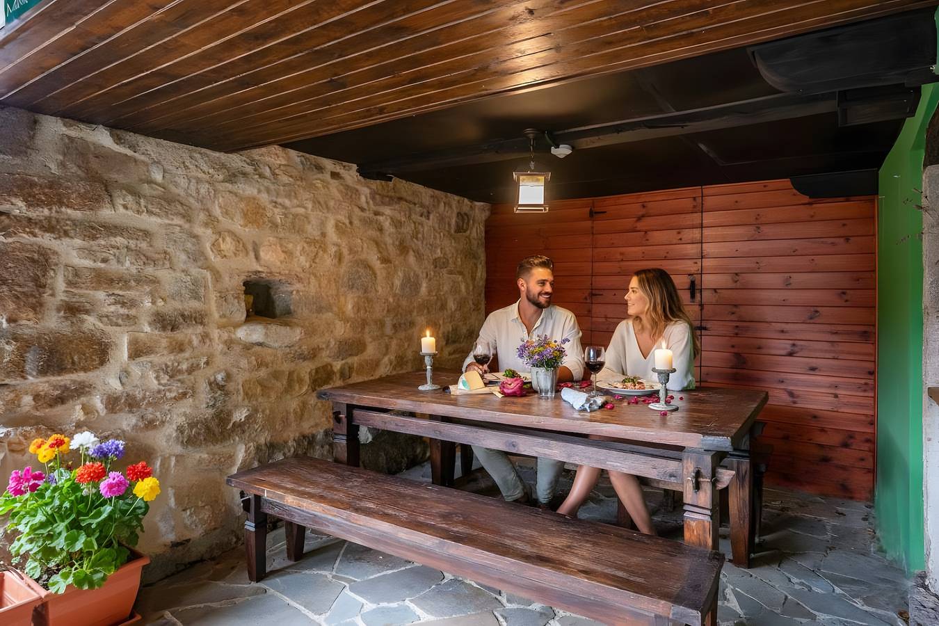 Landelijk huis 'La Congosta Mágica Aldea De Montaña' met bergzicht, gedeeld terras en wifi in Teverga, Cantabrisch Gebergte