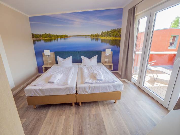 Ferienwohnung für 2 Personen, mit Balkon und Garten in Waren (Müritz) - 2