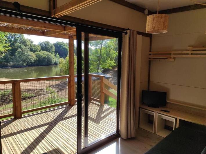Gîte pour 5 personnes, avec vue et vue sur le lac ainsi que balcon et jardin à Maulévrier - 3