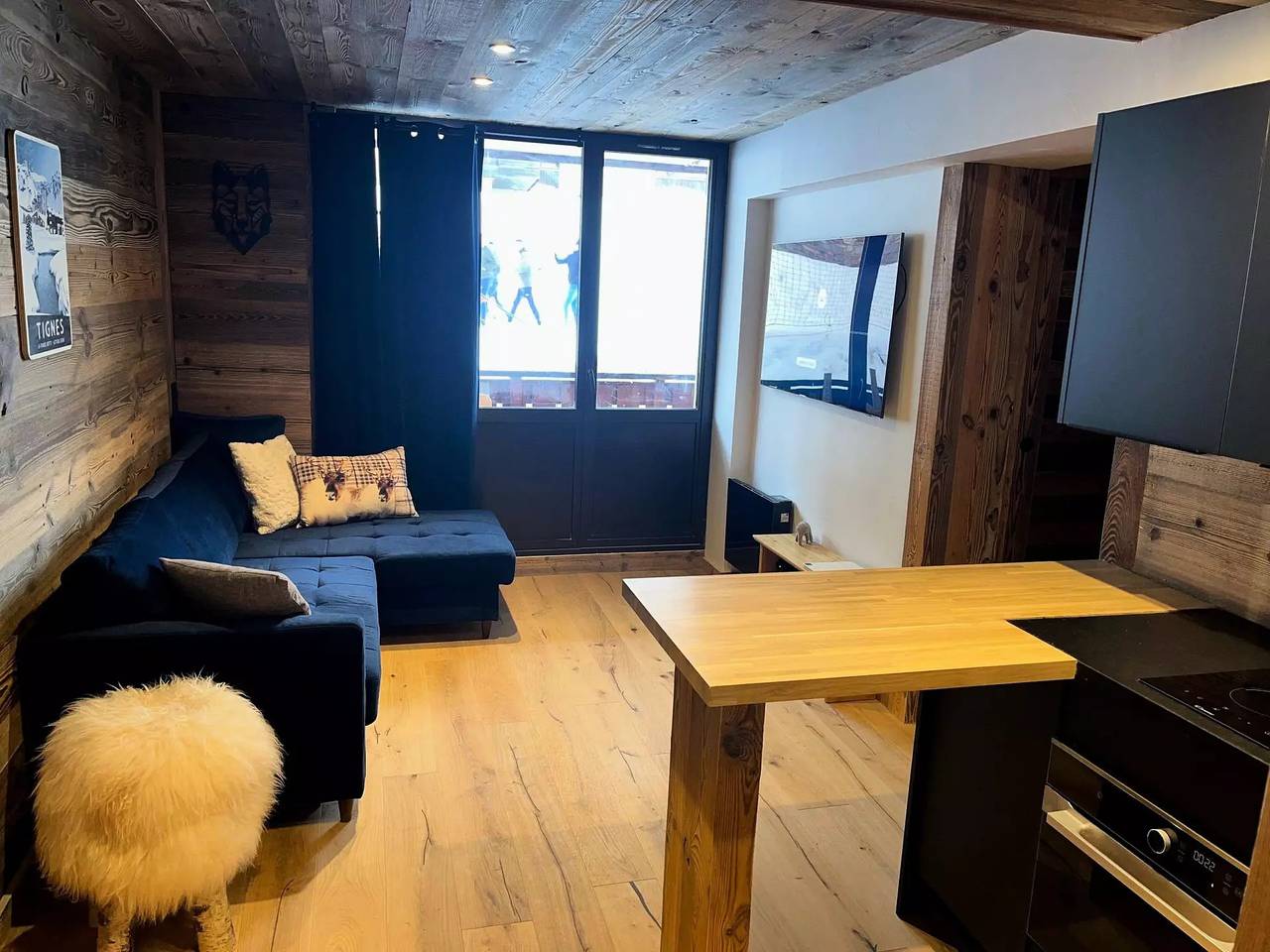 Entire apartment, 2 Rooms for 4 People in Tignes, Vanoise National Park